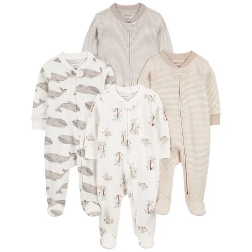 Baby 4-Pack 2-Way Zip Sleep & Plays
 | Carter's