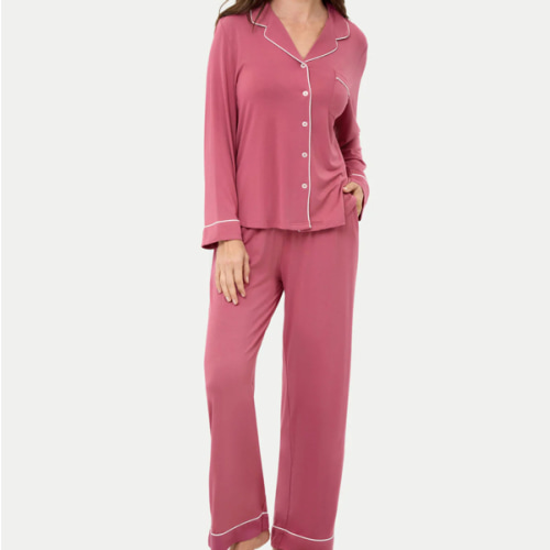 Long Sleeve Bamboo Pajama Shirt