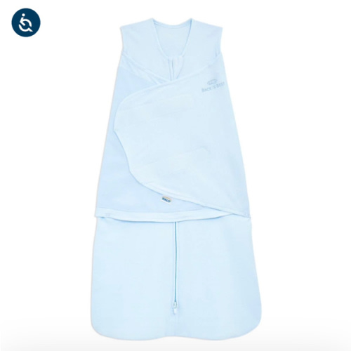 Baby Blue Cotton Swaddle S | HALO