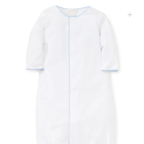 White/Blue New Premier Basics Converter Gown