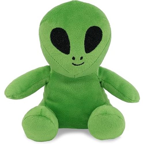 DolliBu Space Alien Plush - Super Soft Stuffed Animal, Cute Space Creature Plush, Adorable Fluffy Stuffed Animal for Boys and Girls, Stuffed Space Animals Plush Gift for Babies, Kids, Adult - 6 Inches