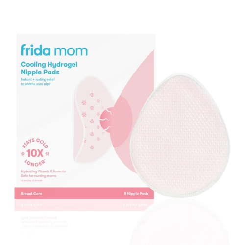 Frida Mom Cooling Hydrogel Nipple Pads for Breastfeeding and Lactation Pain, 8 Count