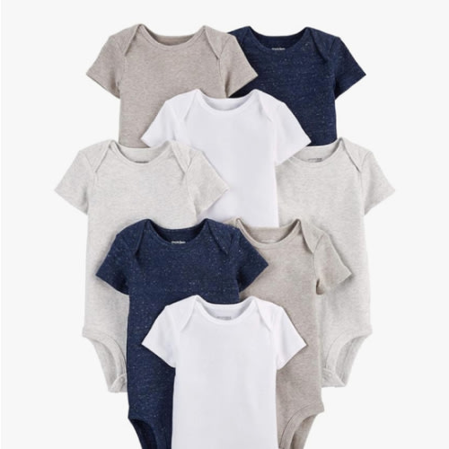 Simple Joys by Carter's Baby 8-Pack Short-Sleeve Bodysuit