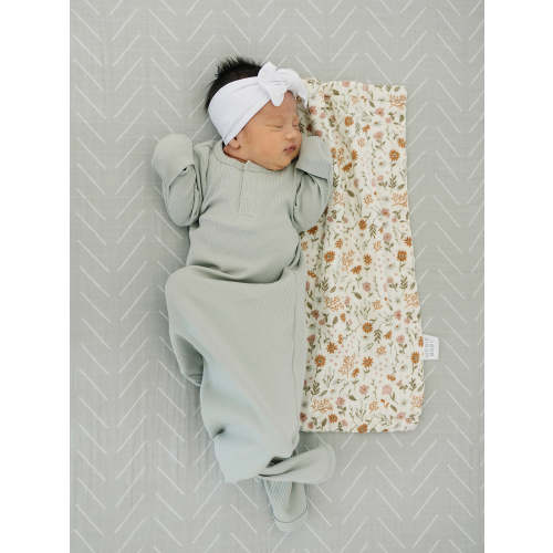 Meadow Floral Muslin Burp Cloth