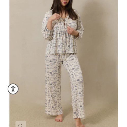 Bleu Toile Women’s Sleep Set