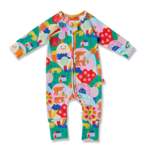 Rainbow Valley Long Sleeve Romper – Halcyon Nights