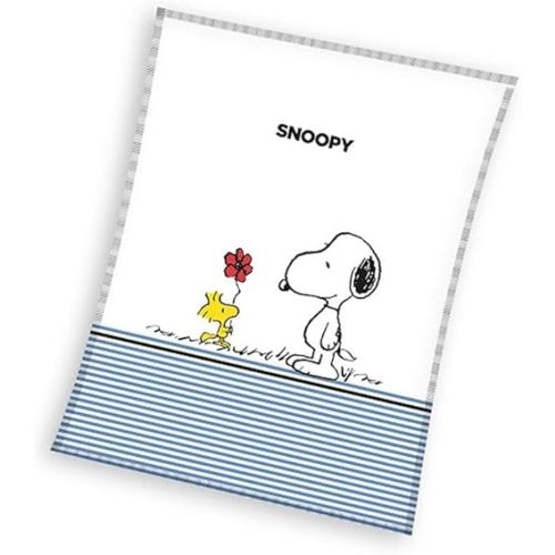 Snoopy Fleece Throw Blanket for Kids - Super Soft & Comfy Naptime Blanket - Cozy Blanket for Bed, Couch, Chair & Baby Bed - Plush Baby Blanket for Children, Boys, Girls & Toddlers