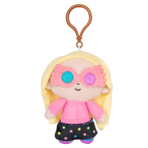 Harry Potter Luna Lovegood Plush Clip On Sensory Toy for Toddlers 1-3, Halloween Baby & Learning Toys for Kids, Soft Plushie Baby Halloween