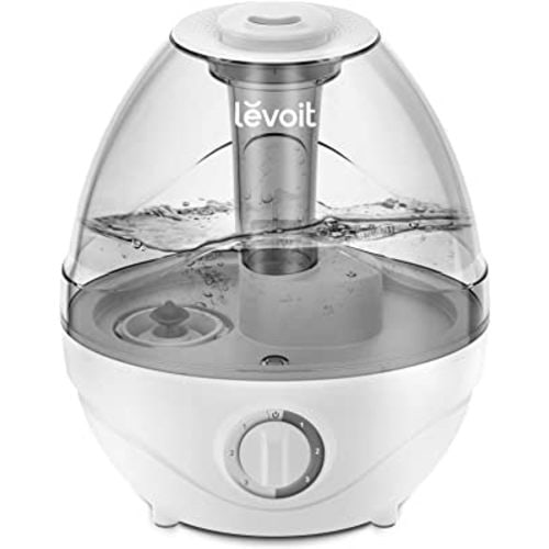 LEVOIT Humidifiers for Bedroom Large Room (2.4L Water Tank), Cool Mist for Home Whole House, Quiet for Baby Nursery, Adjustable 360° Rotation Nozzle, Ultrasonic, Auto Shut off, Night Light, BPA-Free