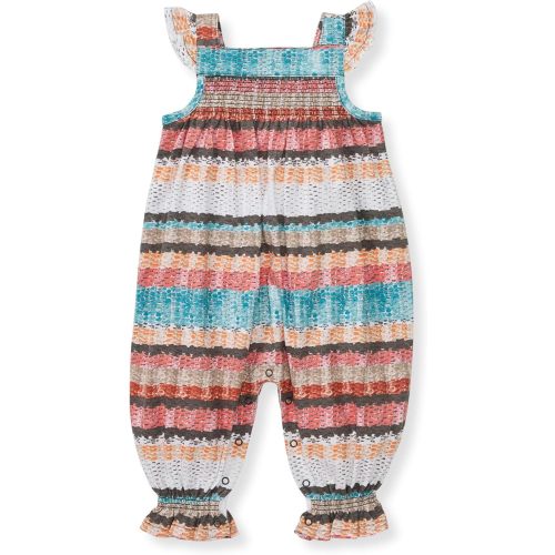 Burt's Bees Baby Baby Girls Romper - 100% Organic Cotton, One-Piece Shortall Girl Outfit for Sizes Newborn to 24 Months