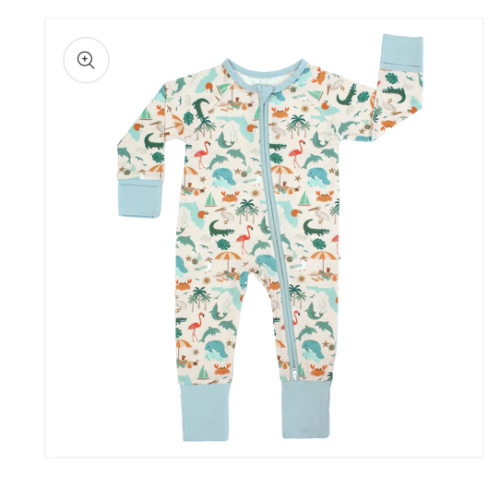 Explore Florida Bamboo Convertible Baby Pajamas – Emerson and Friends