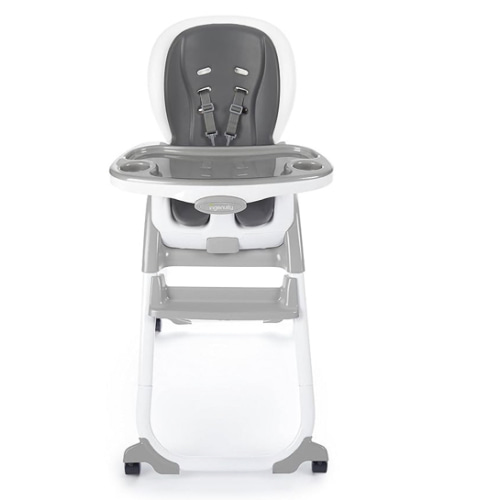Ingenuity SmartClean Trio Elite 3-in-1 Convertible Baby High Chair, Toddler Chair, and Dining Booster Seat, For Ages 6 Months and Up, Unisex - Slate