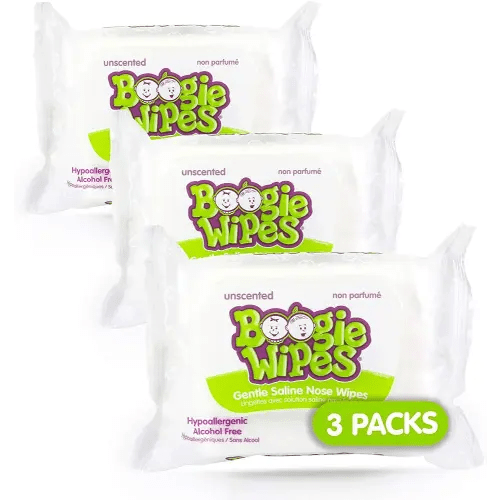 Eleeo Unscented Alcohol-Free Boogie Wipes with Aloe - 30 Count (3 Pack)