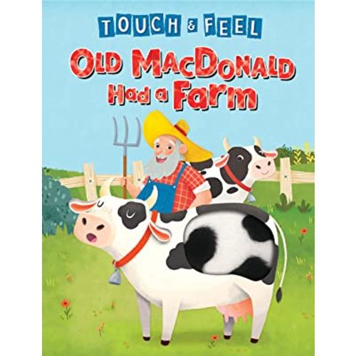 Old MacDonald Had a Farm - Touch and Feel Storybook - Children's Board Book - Novelty Book