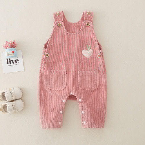 Baby Heart Corduroy Lovely Overalls – MiniOlie