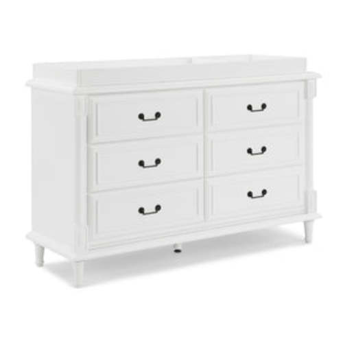 Juliette 6 Drawer Dresser with Changing Top and Interlocking Drawers | Delta Children