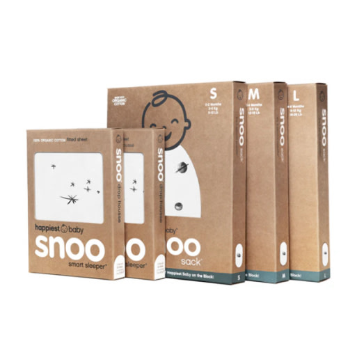 SNOO Sleep Sack Bundle in Small, Medium, Large Sizes and Sheets – Happiest Baby