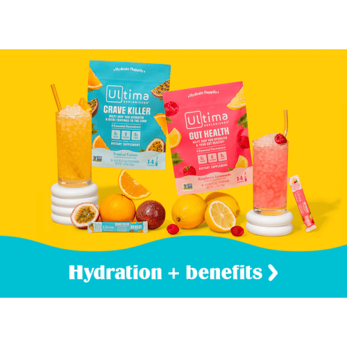 Blue Raspberry Electrolytes Powder Drink | Sugar-Free, Keto-Friendly | Ultima Replenisher
