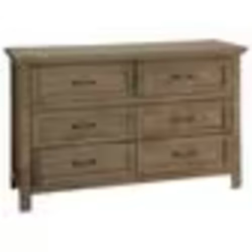 Eastern Shore Westfield 6-Drawer Dresser in Harvest Brown