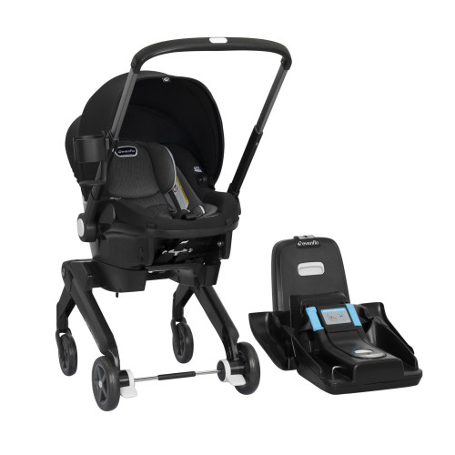 Shyft DualRide Infant Car Seat and Stroller Combo (Beaufort Black)