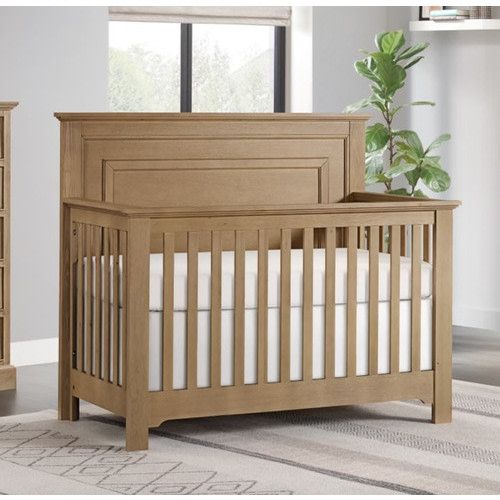 Straight Panel Crib Weathered Sand