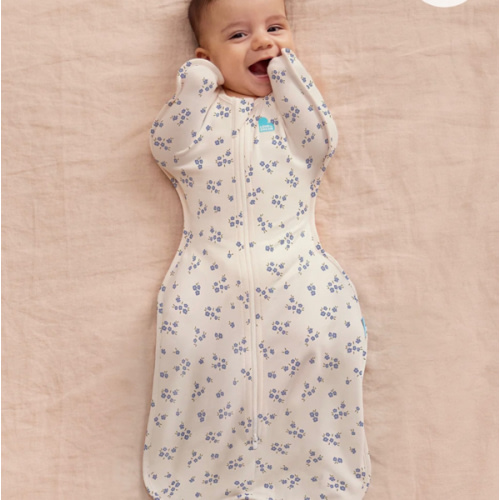 Swaddle Up™ 1.0 TOG Cotton Jacaranda Meadow