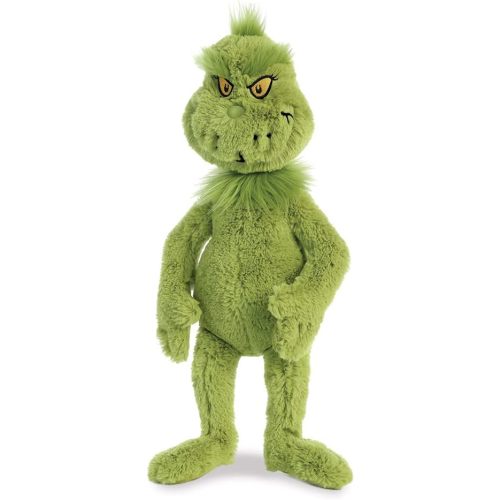 Aurora® Whimsical Dr. Seuss™ Grinch Stuffed Animal - Magical Storytelling - Officially Licensed - Green 16 Inches