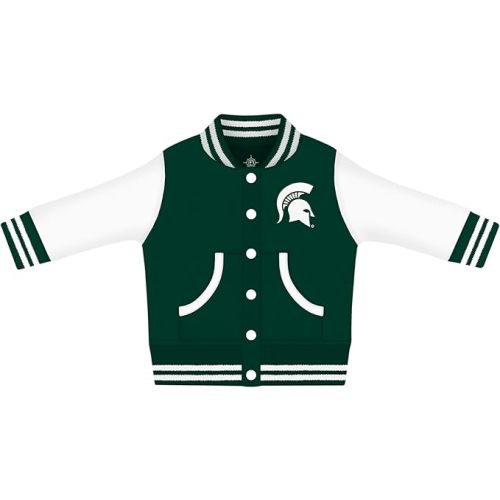 Creative Knitwear College Baby Varsity Jacket - Team Logo, Multiple Colors, for Boys & Girls, (0-24 Months)