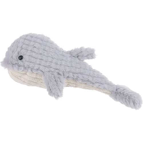 Apricot Lamb Ocean Toys Plush Gray Whale Sea Stuffed Animal Soft Cuddly Perfect for Child 11Inches