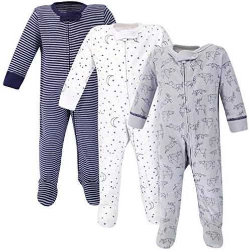 Touched by Nature Baby Girls' Organic Cotton Sleep and Play