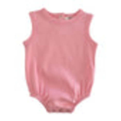 Pink / Organic Ribbed Dune Bubble – SpearmintLOVE