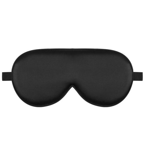 Alaska Bear Sleep Mask Silk Cover Eye Contour for Pressure-Free Sleeping, Upgrade Over Conventional Flat Satin Eye Masks, Machine Washable