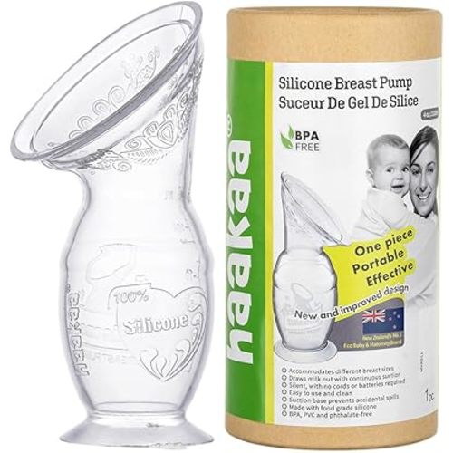 haakaa Manual Breast Pump with Suction Base - Gen.2 haakaa Milk Collector 4oz/100ml