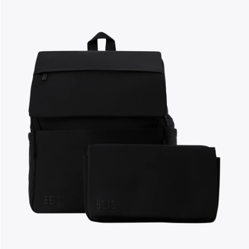 BÉIS 'The Ultimate Diaper Backpack' in Black - Best Backpack Diaper Bag in Black