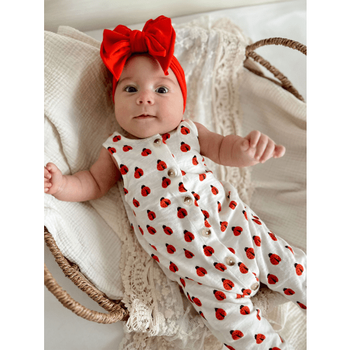 Ladybug / Organic Bay Jumpsuit