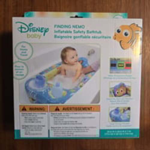 New Disney Baby Finding Nemo Inflatable Safety Bathtub