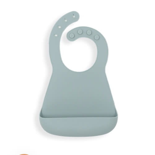 Silicone Bib - Vintage Blue – Yeah Baby Goods