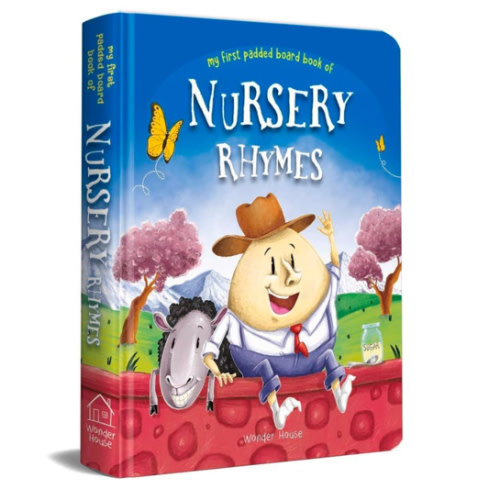 Nursery Rhymes Board Book: Illustrated Classic Nursery Rhymes (My First Book series)