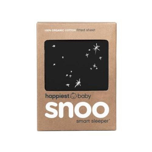 Happiest Baby SNOO Bassinet Fitted Sheet, Color: Black Galaxy