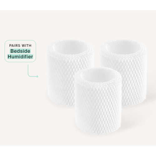 Canopy Bedside Humidifier Filter 3-Pack | Replacement Filter for Bedside Humidifier