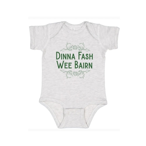 Dinna Fash Wee Bairn Snapsuit from Outlander – Outlander Store