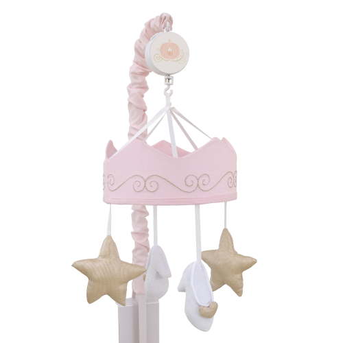 Disney Princess Enchanting Dreams Pink and Gold Musical Mobile