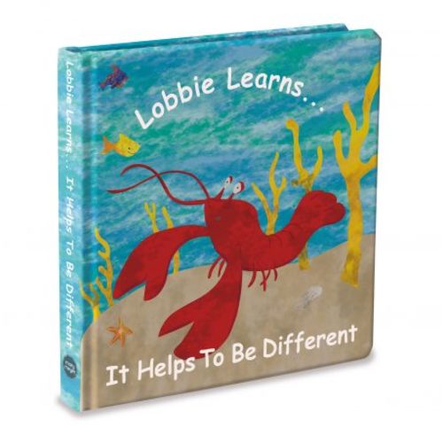 "Lobbie Learns..." Large Board Book – 8" - Mary Meyer Stuffed Toys