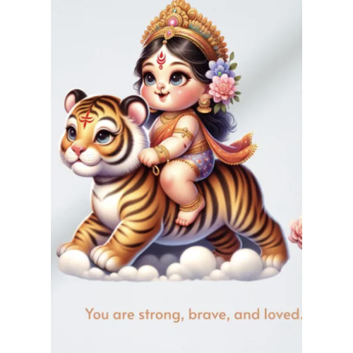 Nursery Hindu God Wall Art South Asian Children Art Hindu God Canvas Ganesh Lakshmi Laxmi Durga Saraswati Hanuman Devi Baby Room Wall Art