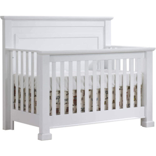 Natart Taylor 5-In-1 Convertible Crib - White