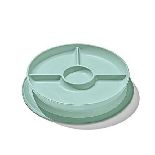 OXO Tot Stick & Stay Suction Divided Plate