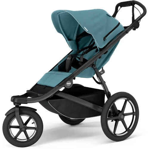 Thule Urban Glide 3 Single Child All-Terrain Stroller, Full-Suspension System, Air-Filled Tires, Upright seat with Adjustable Recline and Built-in legrest