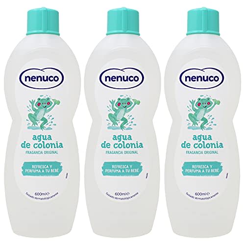 Nenuco Baby Cologne/agua De Colonia 20oz./600 ml (Pack of 3)