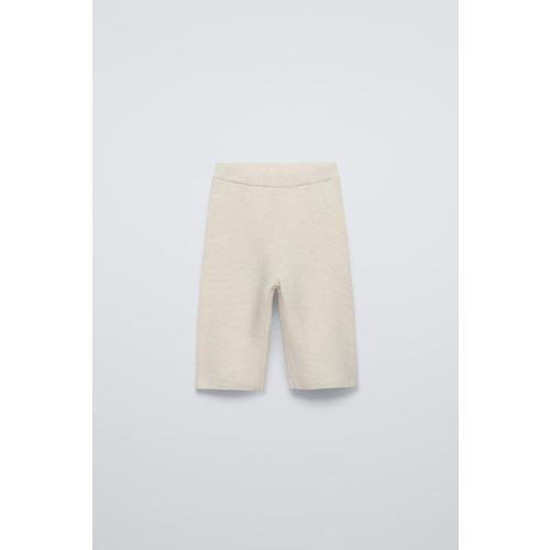 STRUCTURED KNIT PANTS - Light beige | ZARA United States