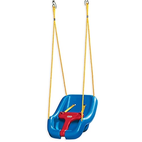 Little Tikes® 2-in-1 Snug N' Secure™ Outdoor Baby Swing in  - Blue/yellow